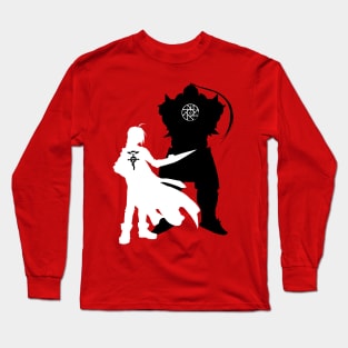 Edward and Aplhonse Elric FullMetal Alchemist Long Sleeve T-Shirt